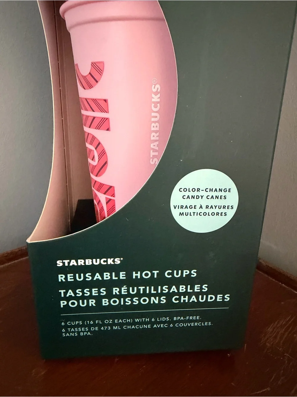 Starbucks Reusable Hot Cups - 6 pack